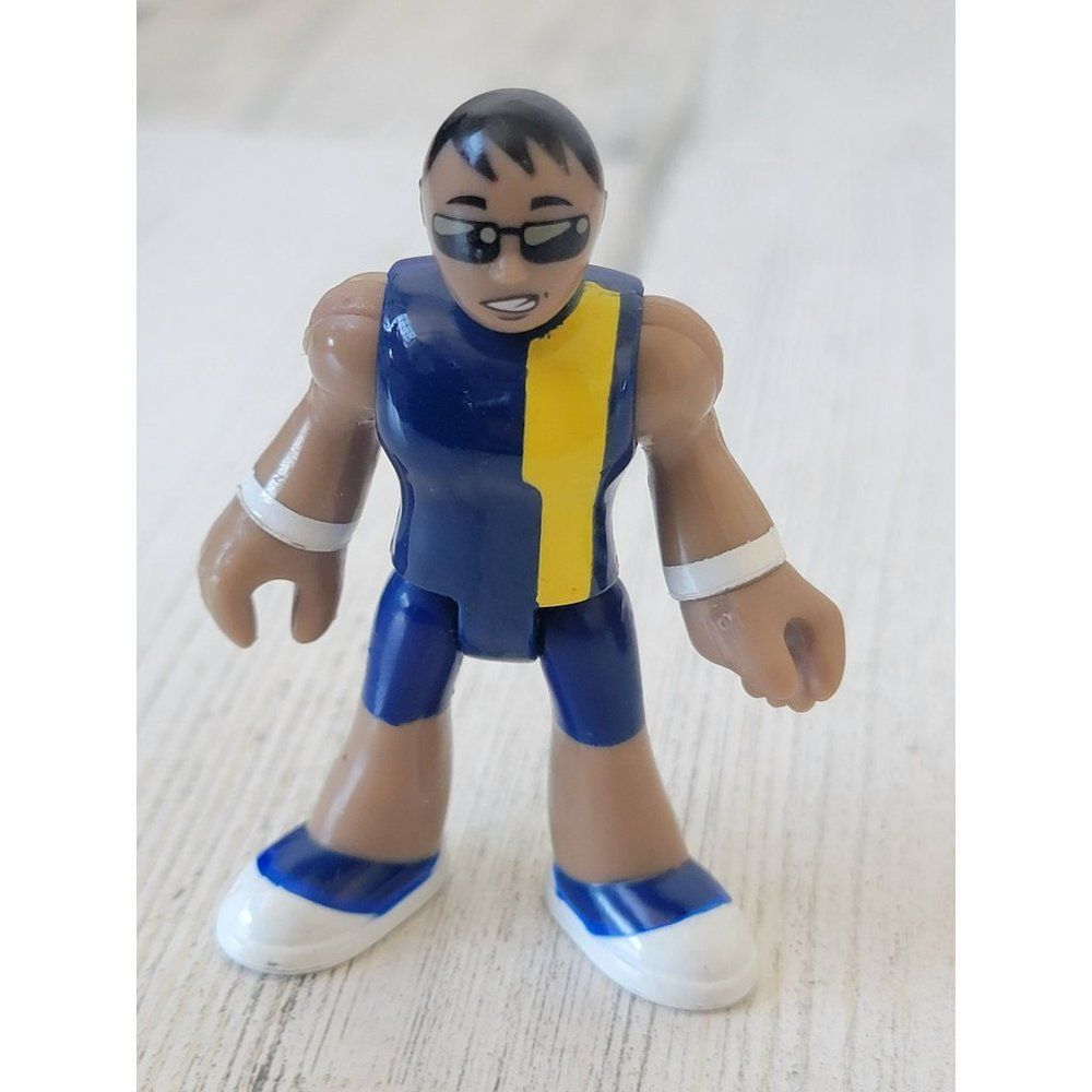 Sunglasses guy athlete toy action figure boy‎